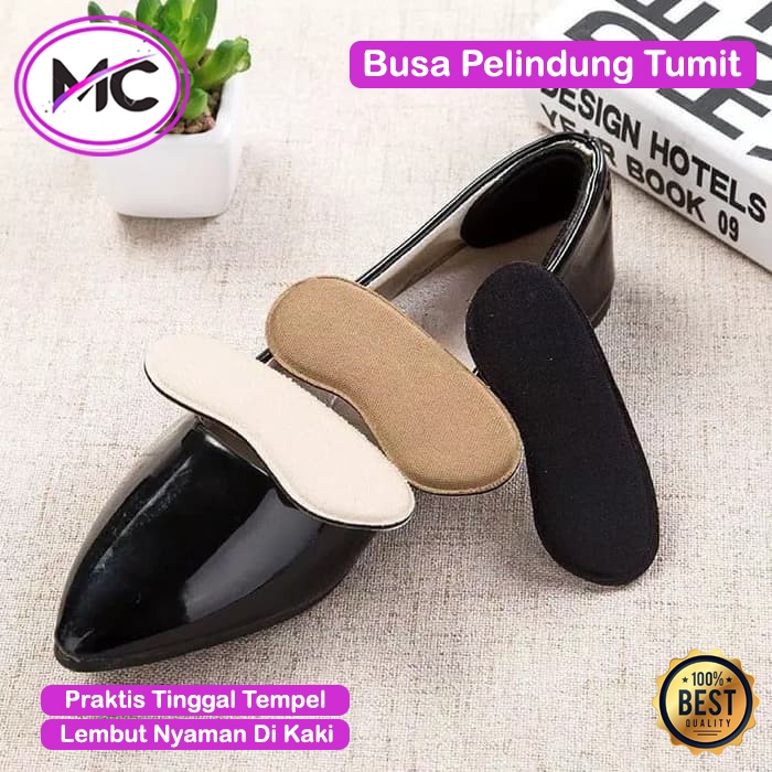 Insole Serpatu Anti Lecet Tumit Bantalan Busa Pengganjal Sepatu Kelonggaran Sol Dalam Sepatu Flatshoes Insol Sepatu Pria Wanita