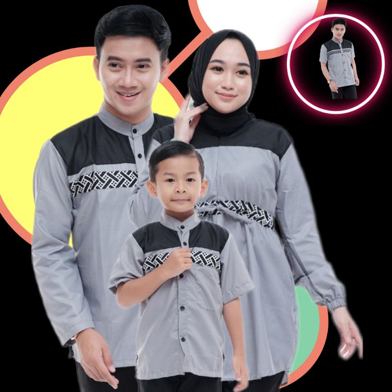Baju Couple Keluarga Baju Anak Baju Tunik Pria Dewasa