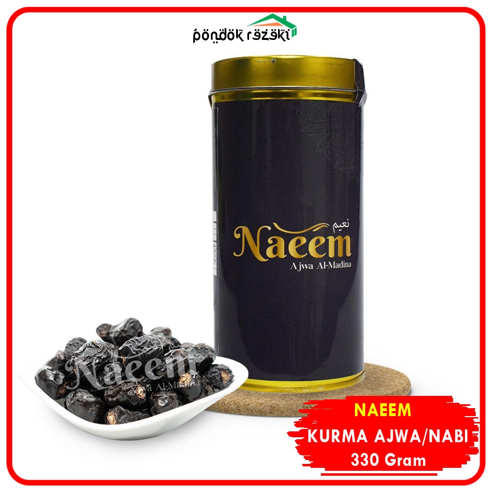 

Kurma Ajwa Naeem Al-Madina 330 gram - Premium Kemasan Kaleng