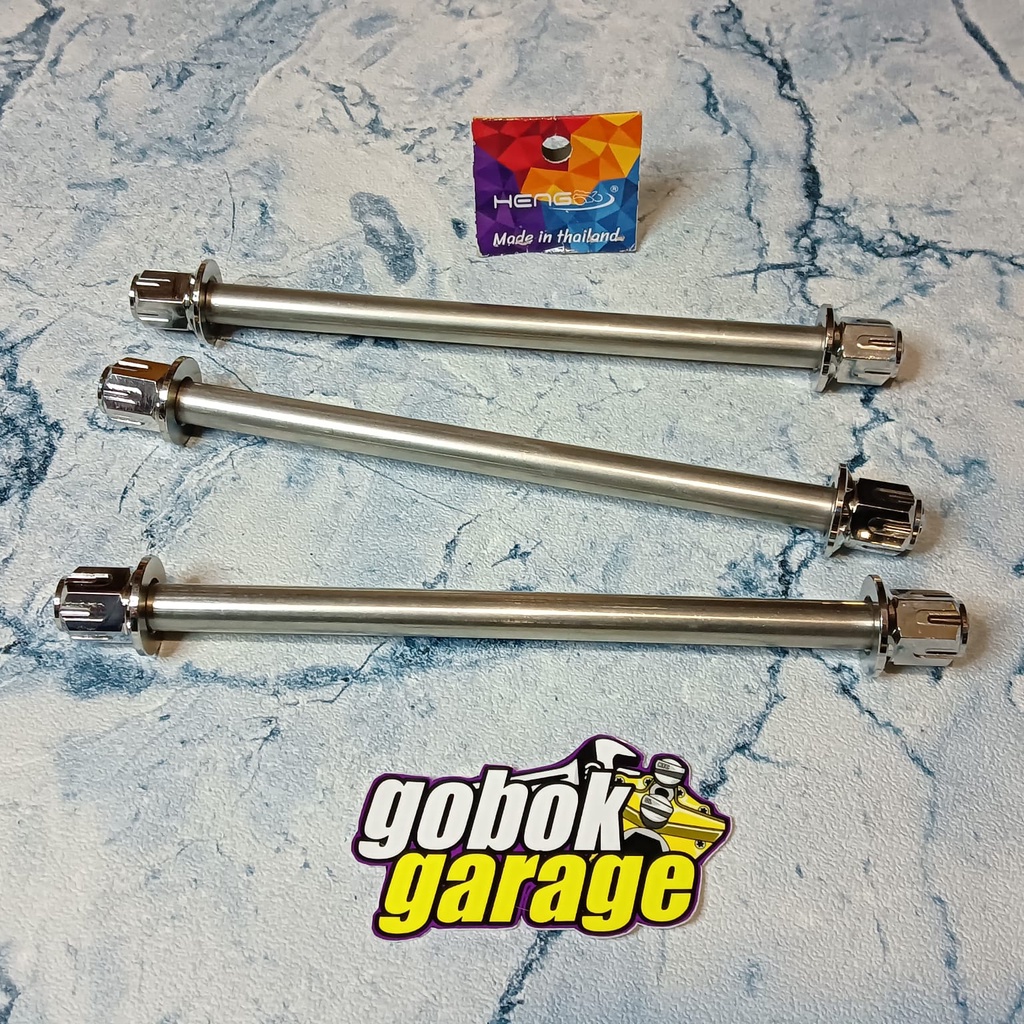 AS RODA DEPAN STAINLESS VARIO 125 VARIO 150 ORIGINAL HENG THAILAND