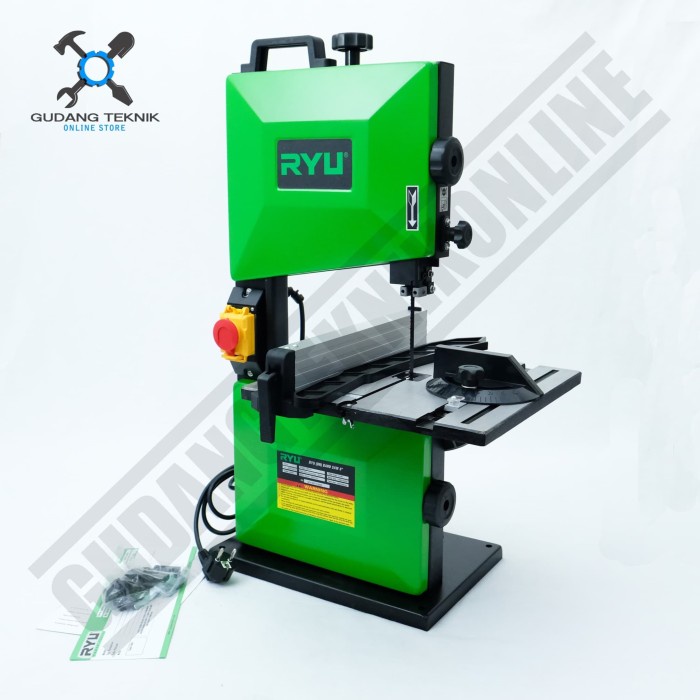 Electric Band Saw 8&quot; RBS8 RYU / Mesin Gergaji Kayu Ukir Pita Sabuk Bandsaw Listrik 350Watt 8inch RBS 8 RYU