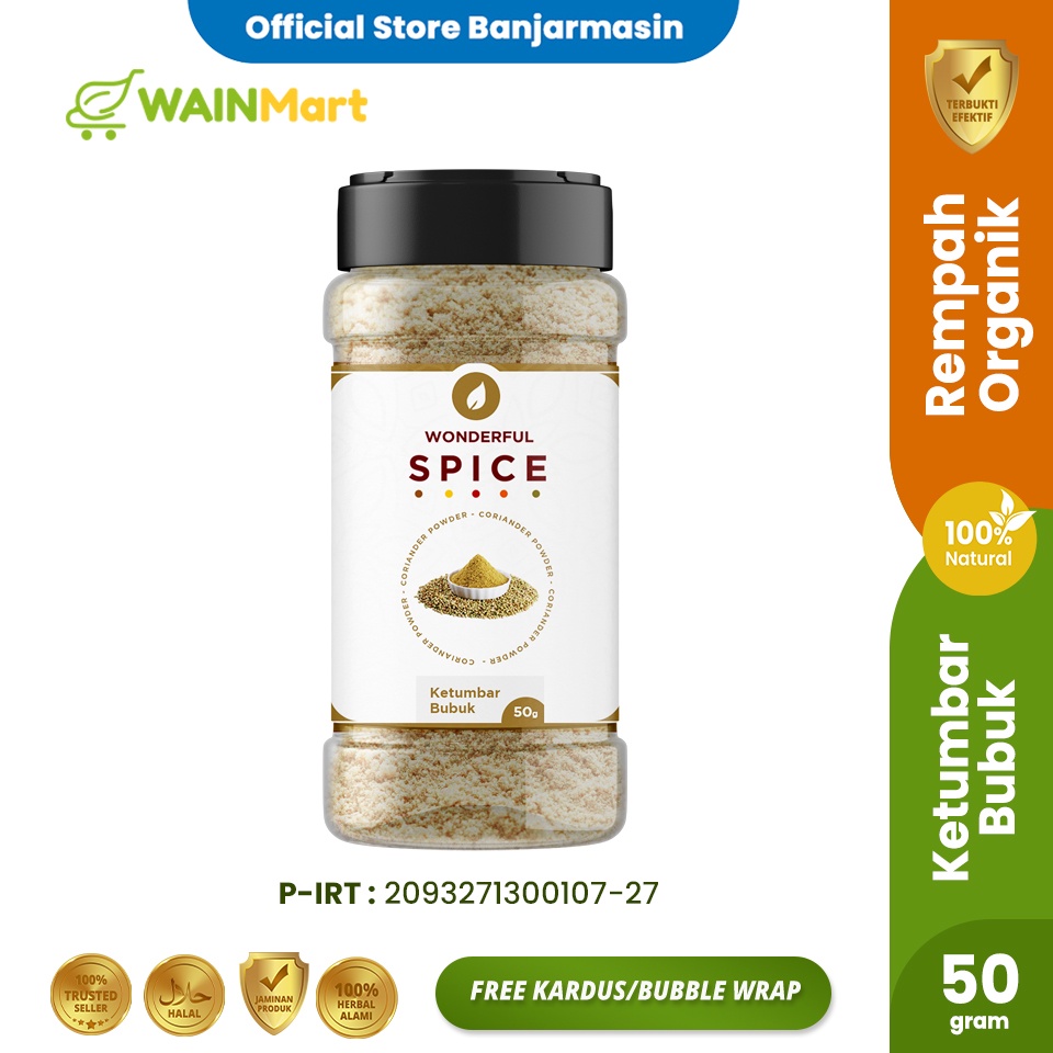 

Ketumbar Wonderful Spice Bumbu Masak Rempah Premium