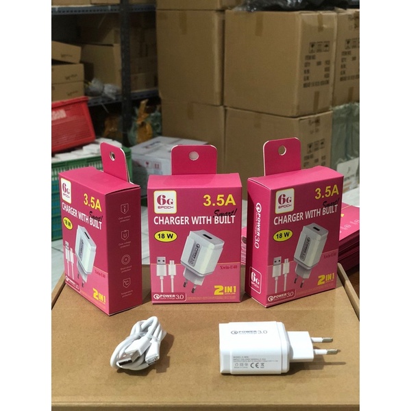 Charger Brand Xwin U40 6G 18W