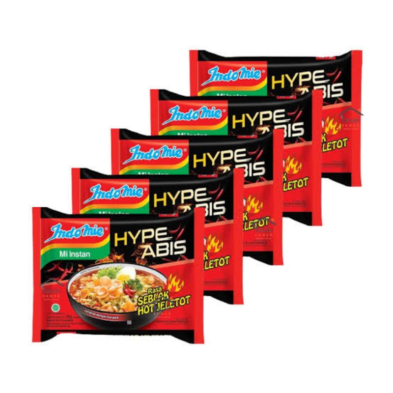 

Indomie HypeAbis rasa seblak jeletot (5 PCS)