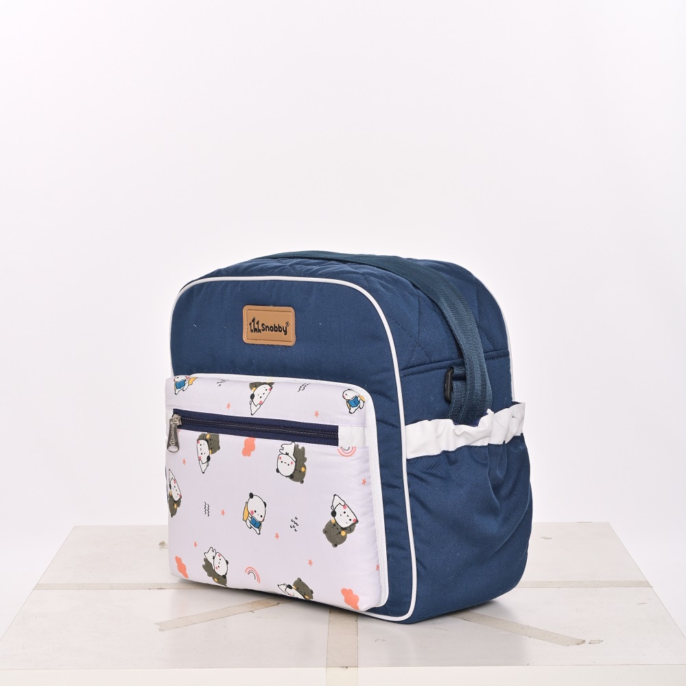 Snobby Tas Bayi Medium Saku Print Bearly Series - SBT 7372