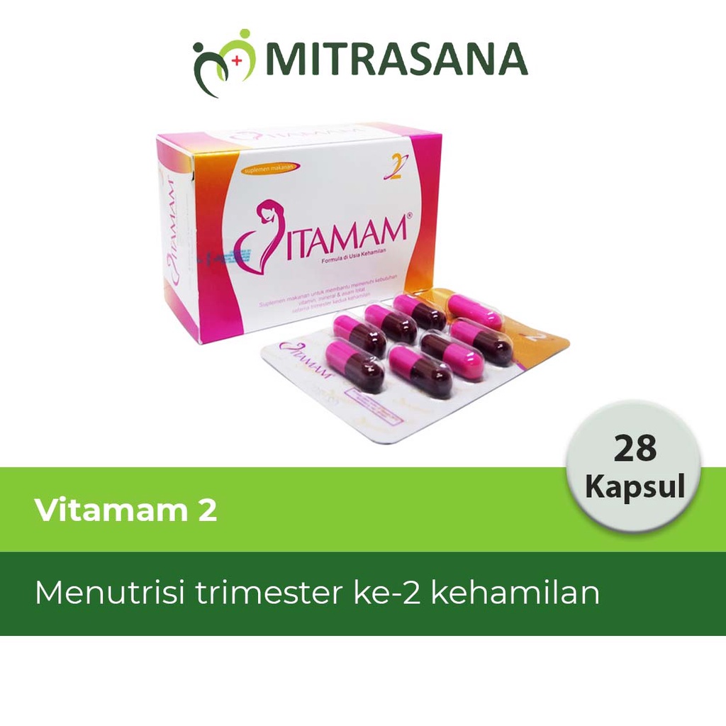 VITAMAM 2 PER BOX ISI 28 CAPSUL