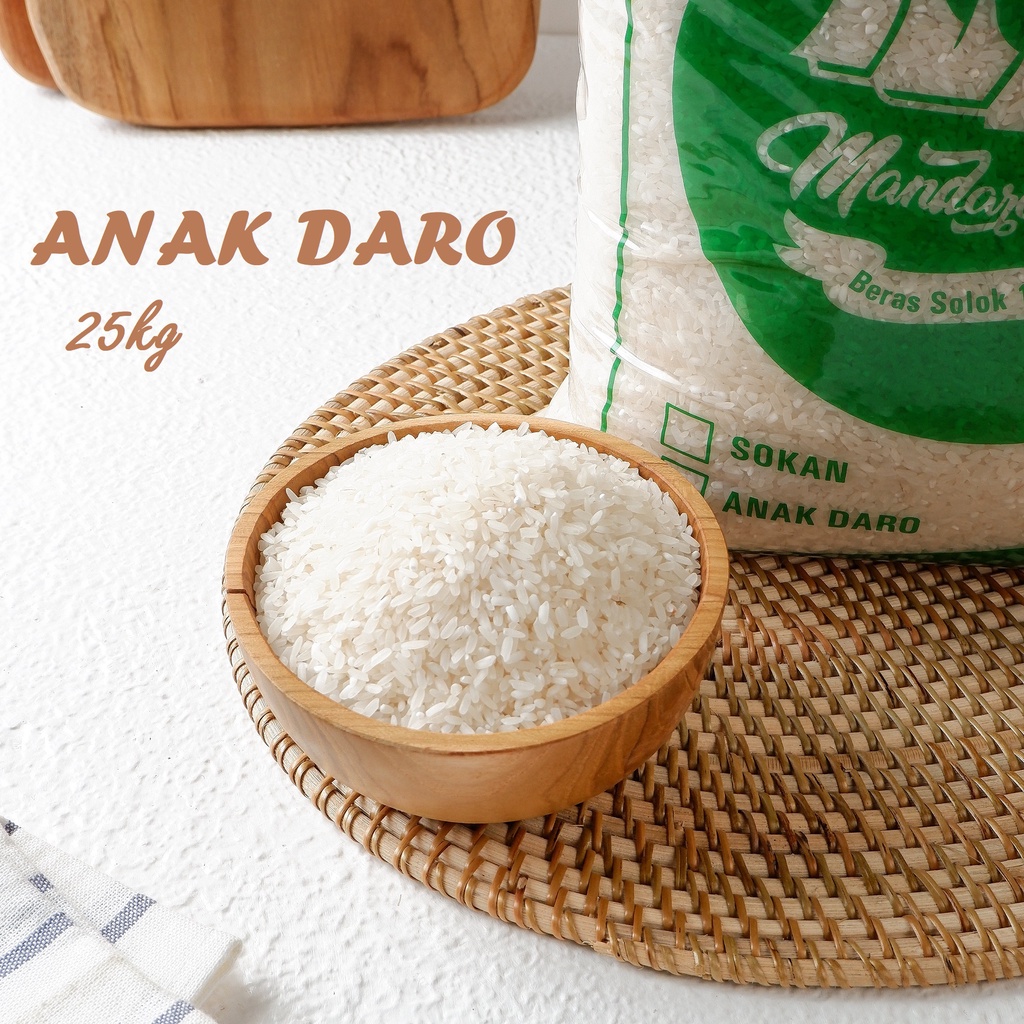 

Beras Solok Bareh Solok Padang - ANAK DARO 25kg