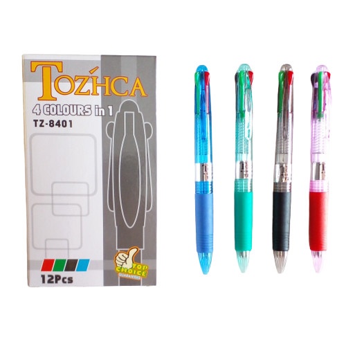 

PULPEN 4 WARNA TOZHCA TZ-8401 (12 PCS)