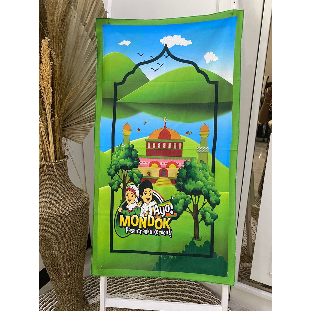 SAJADAH ANAK KARAKTER / SAJADAH ANAK MOTIF KARAKTER ARJUNA