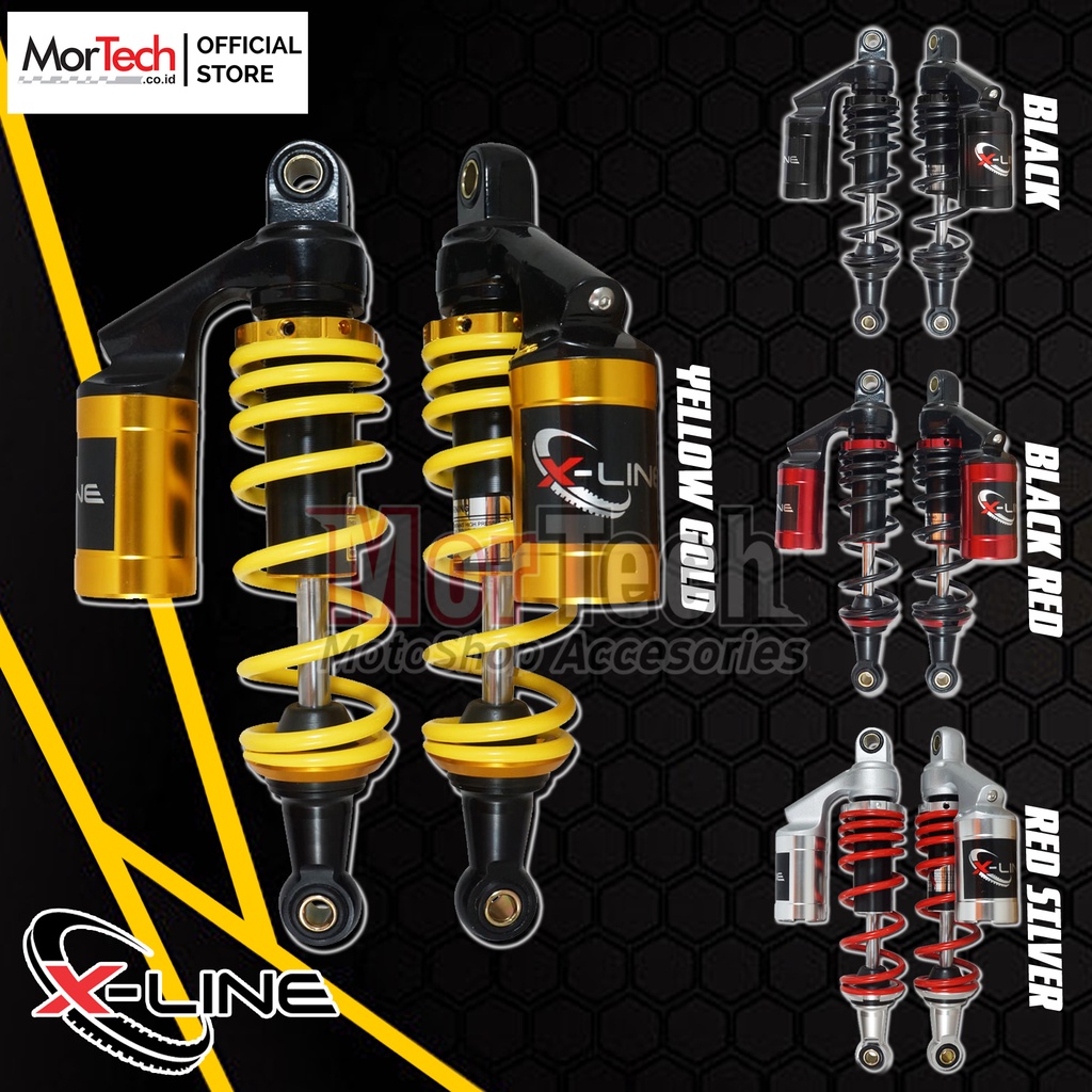 Sok Shockbreaker X-Line 508 G series Tabung Atas Model KTC Shock Motor Jupiter Z Vega R Vega Zr F1 F