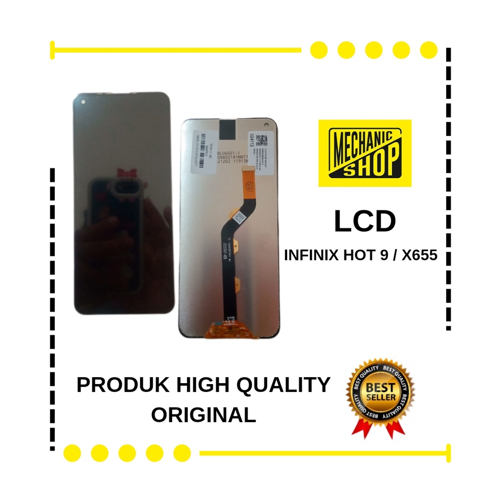 LCD INFINIX HOT 9 / X655 FULLSET
