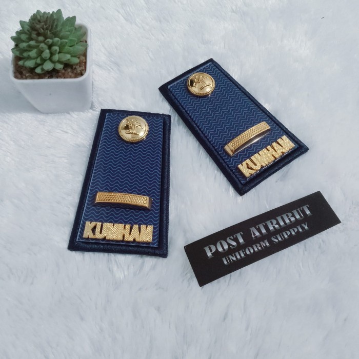 Terlaris Pangkat Kumham Akrilik 3A Pdh / Pangkat Kumham Terbaru / Post Atribut