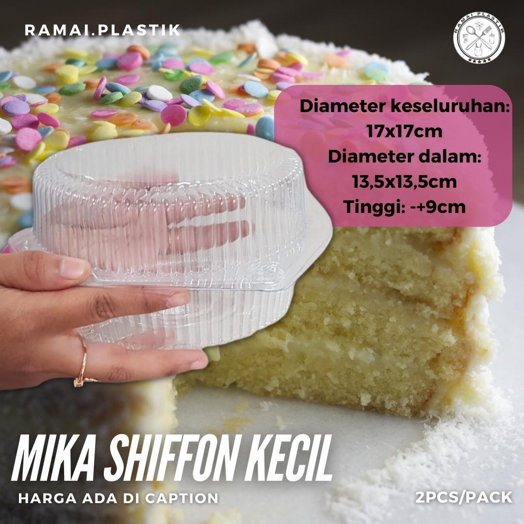 Mika Shiffon Mika Bulat Kecil Mika Kue Shiffon Cake
