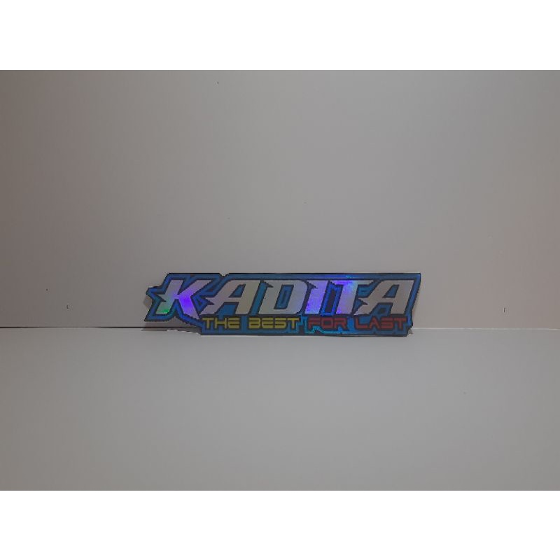 Stiker Bus Julukan Kadita Sumber Jaya Bismania Cutting laser