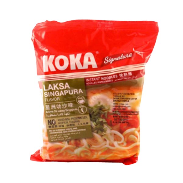 

KOKA MIE KUAH LAKSA SINGAPURA NF 90 GR