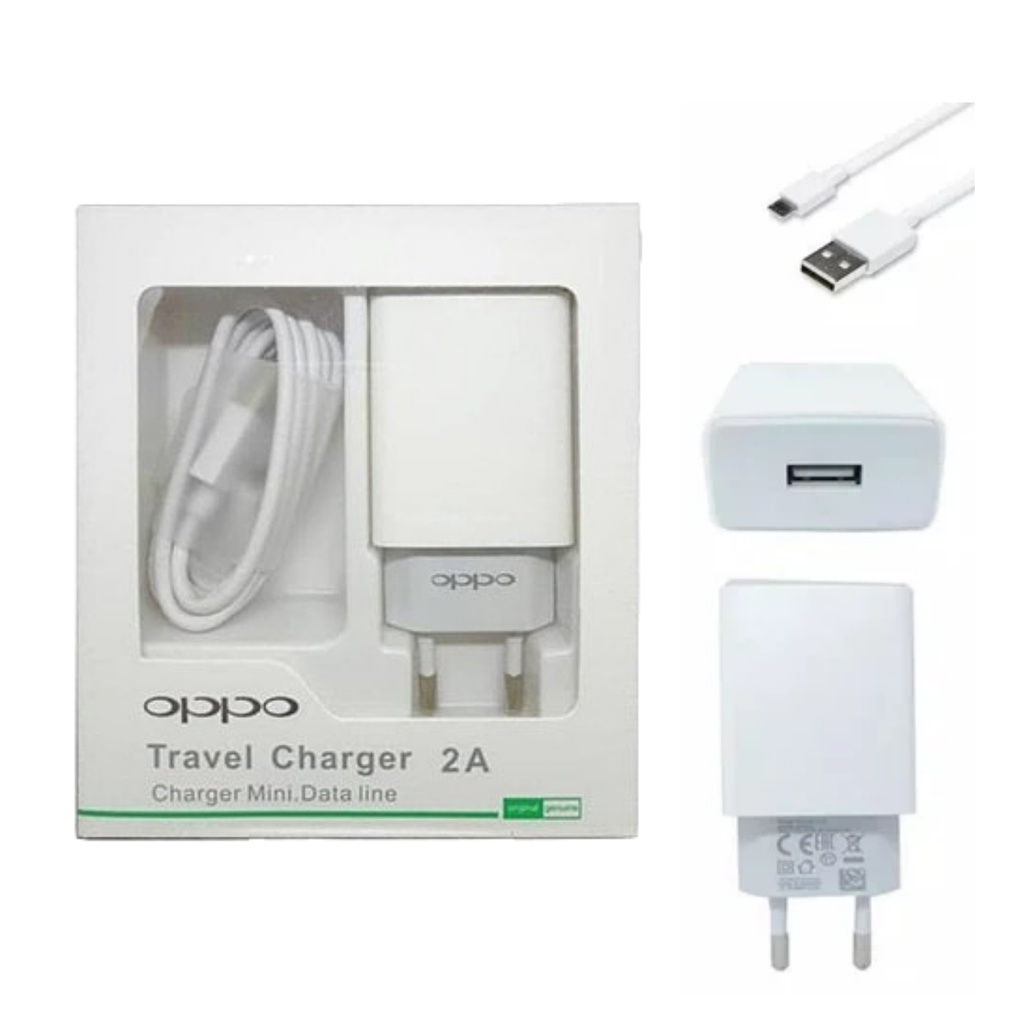 Original Oppo Charger 2A F7 F5 F3 F1S F1plus A7 A3s A71 A83 A37 A31