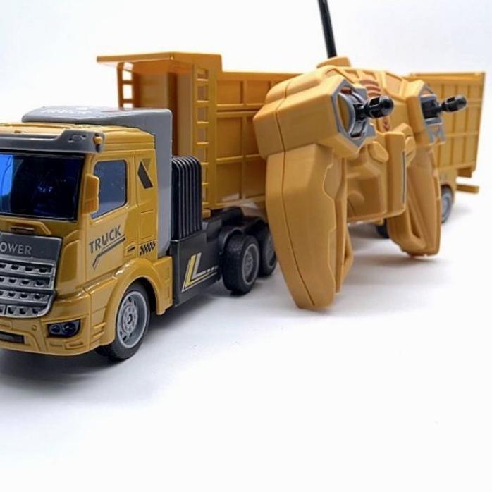 ➹ Mainan Rc Car Truck Fuso Long Vehicles - Mainan Rc Car Mobil Truk Bak ☆