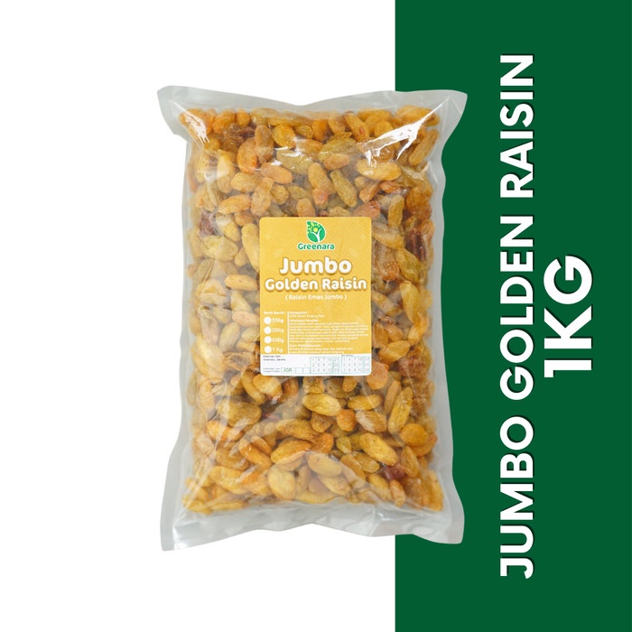 

✨NEW✨ -Jumbo Golden Raisin 1Kg / Kismis- 2.2.23