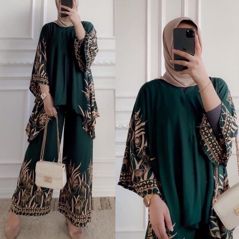 BOOMING Madhumati.id Setelan Sekar Jumbo Set Big Set Waka Waka Rayon Jumbo LD 140 One Set Jumbo Rayo