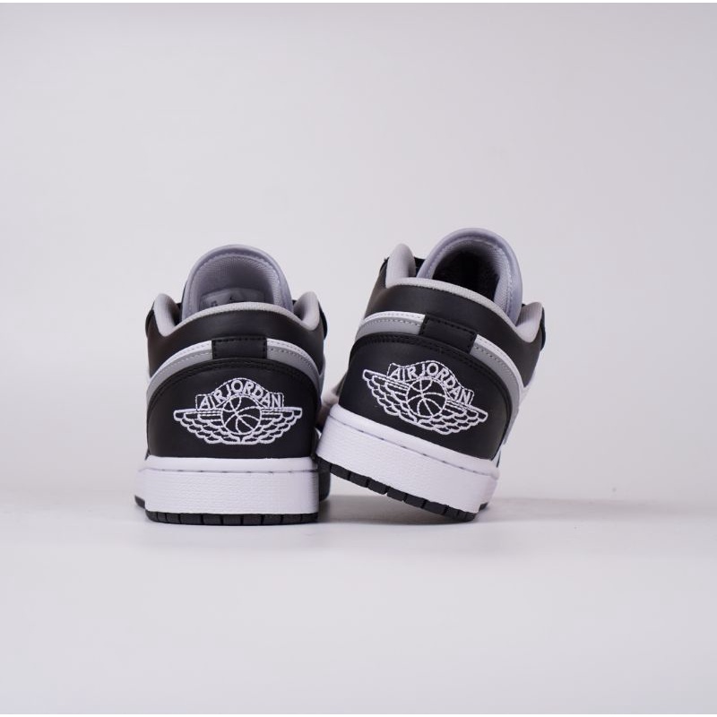 Sepatu Nike Air Jordan Low Black Medium Grey