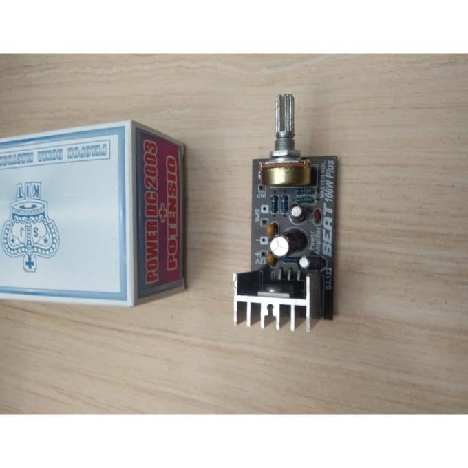 +++++] KIT POWER DC 2003 + POTENSIO power amplifier dc tda 2003 potensio SJ