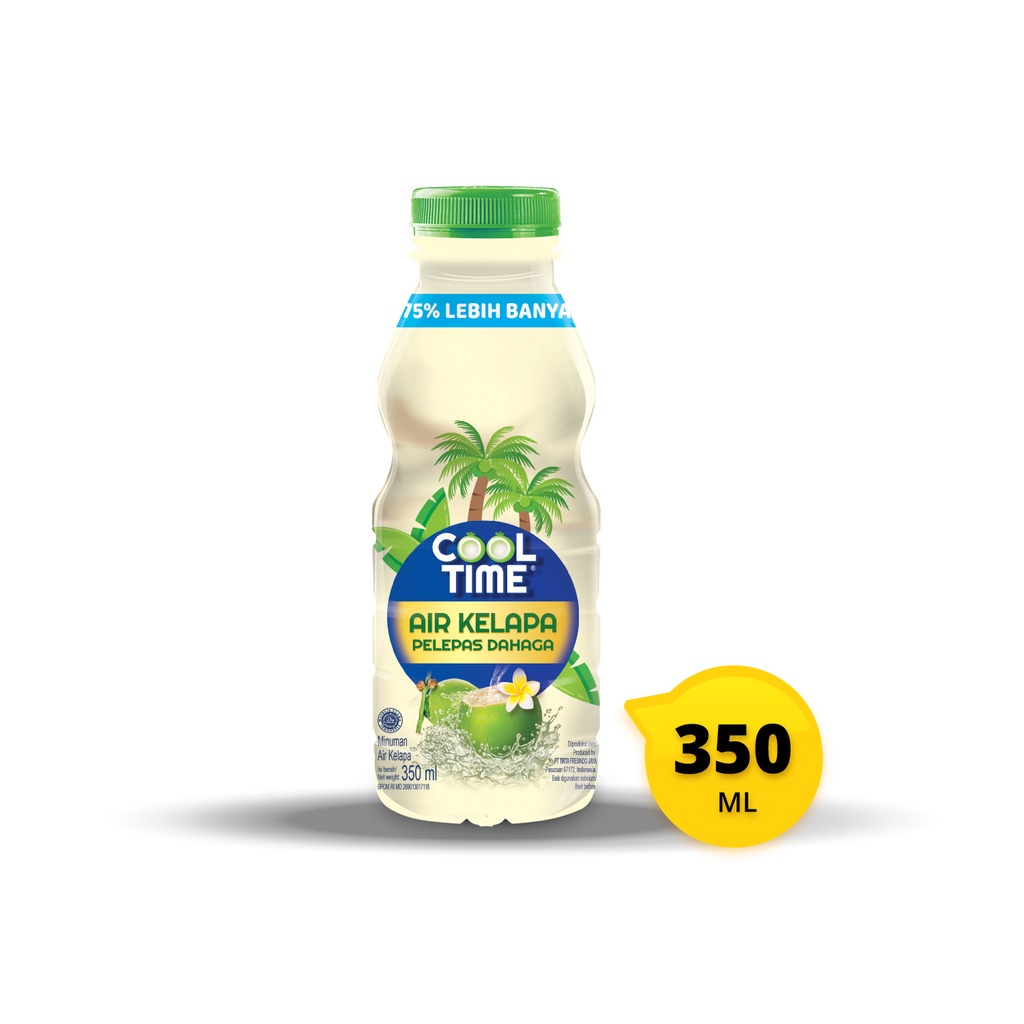 

Cool Time Coconut Water Air Kelapa Kemasan 350ml Cooltime air kelapa