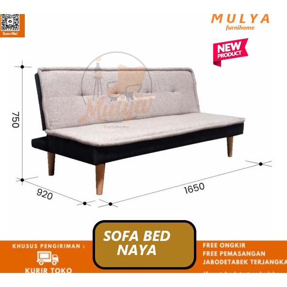 SOFA BED/ SOFA MINIMALIS MODERN PREMIUM PROMO