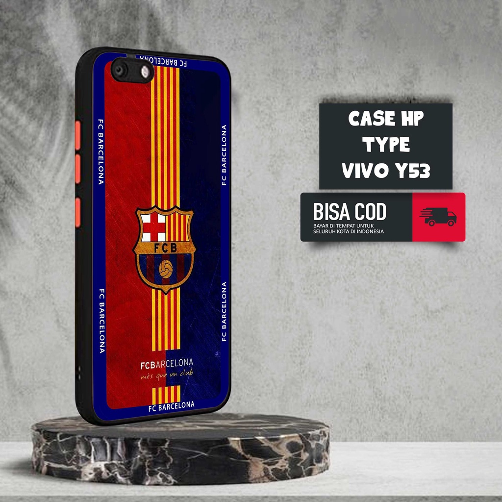 CASE VIVO Y53 [BOLA] TERLARIS CASING VIVO Y53 TERBARU DOVE MATTE FUZE SOFTCASE VIVO Y53 SOFTCASE AER