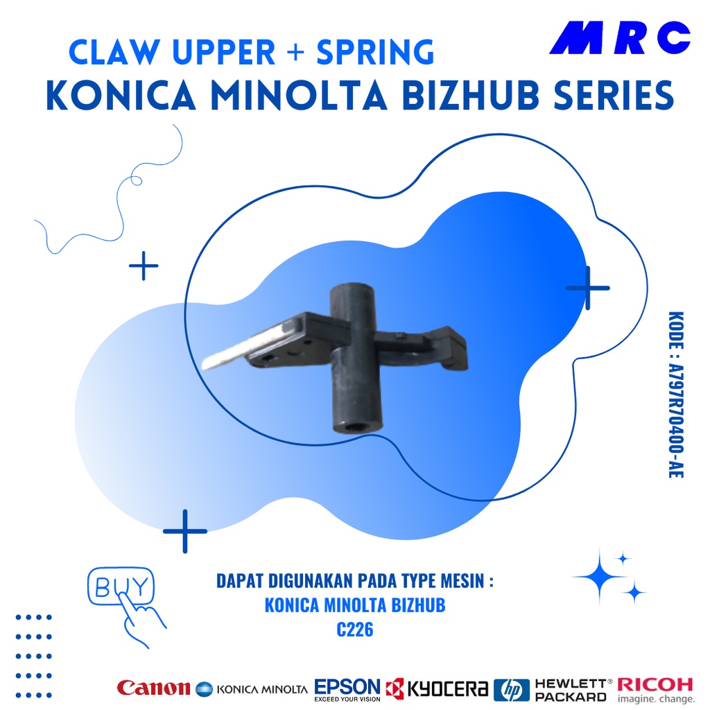 CLAW UPPER KONICA MINOLTA BIZHUB C226/C227