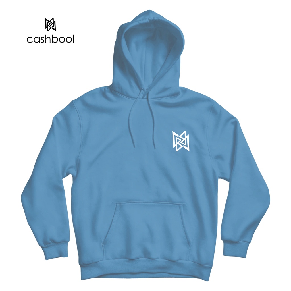 CASHBOOL HOODIE Logo Font Cashbool Print Fleece Pullover Unisex PRIA/WANITA