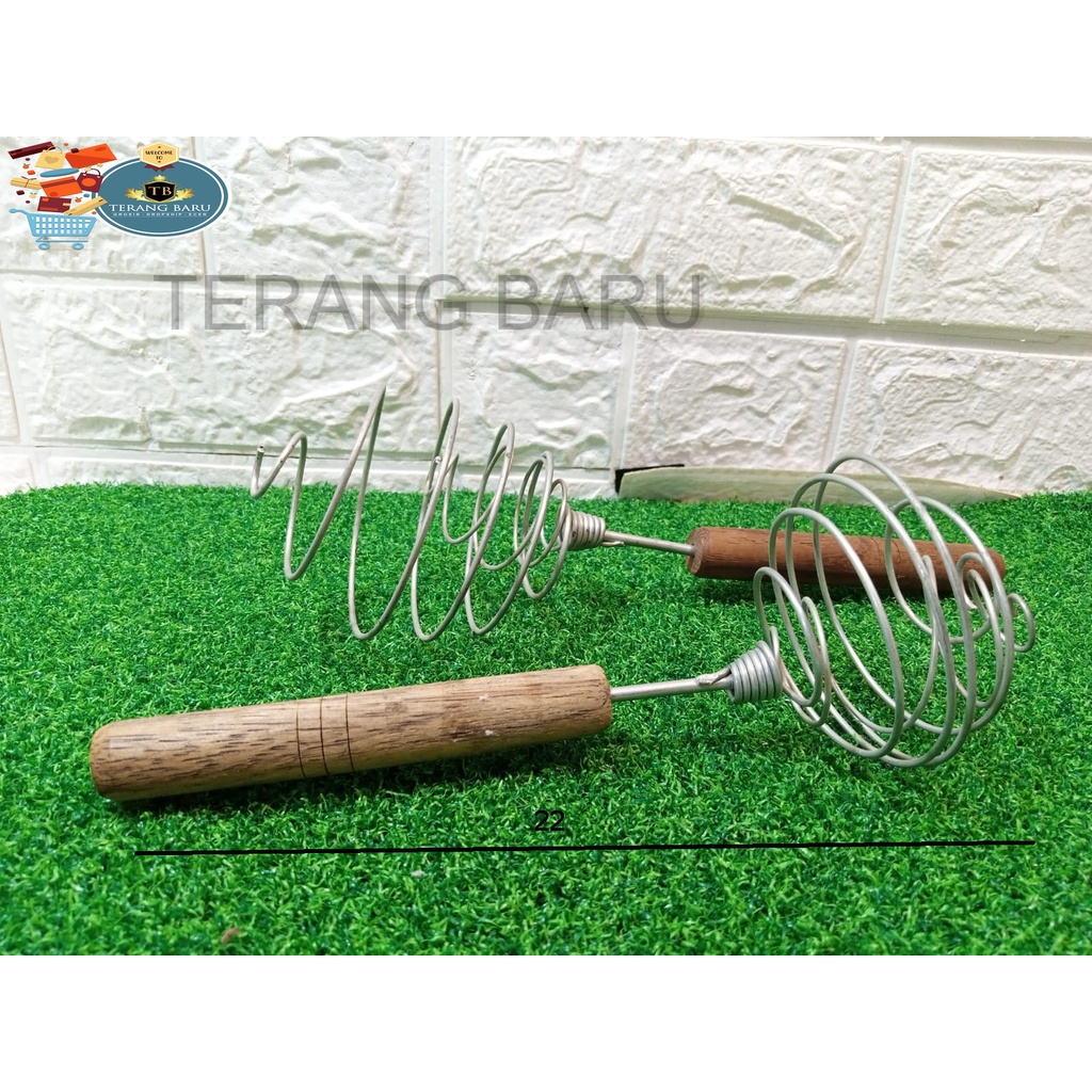 KOCOKAN TELUR | KOCOKAN TELUR GAGANG KAYU | KOCOKAN TELUR STENLIS
