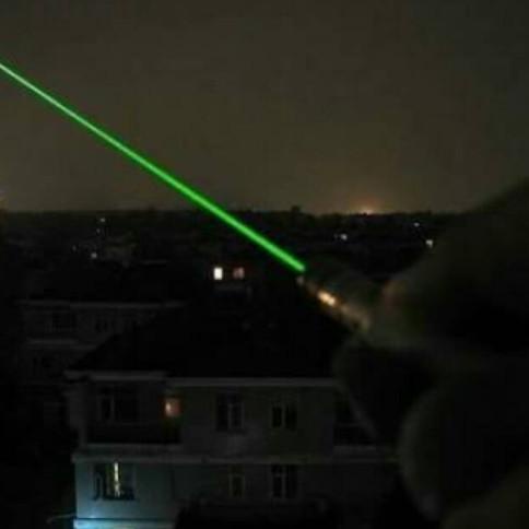 Laser Hijau Jarak Jauh Green Laser Pointer Lampu Laser Hijau Senter [Cod]