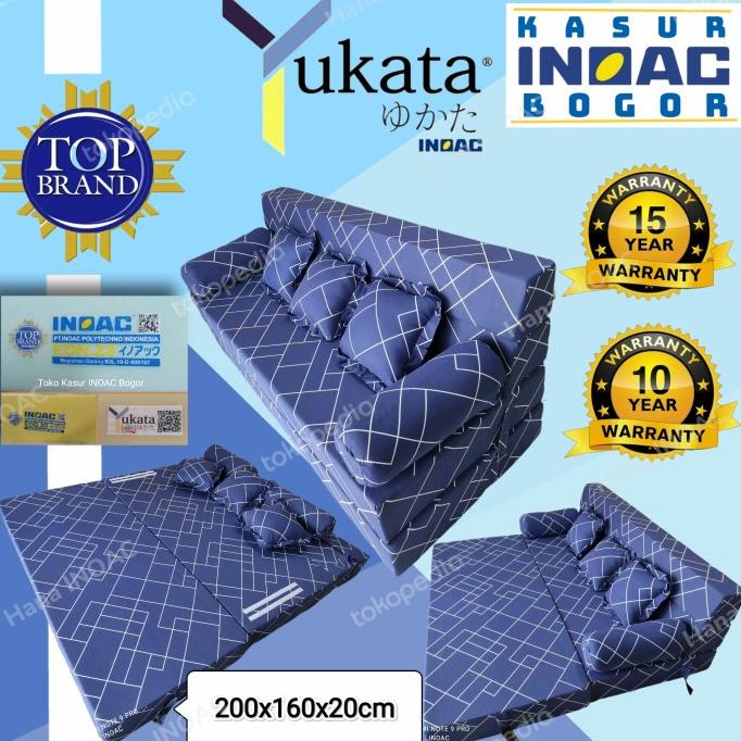 Inoac Sofabed 3in1 no2 uk 160x200x20 Garansi Kempes 10tahun HOT PROMO