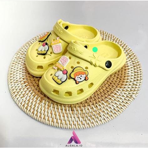 Sendal anak ANAK PEREMPUAN BAIM keren tali belakang dengan MOTIF CANTIK