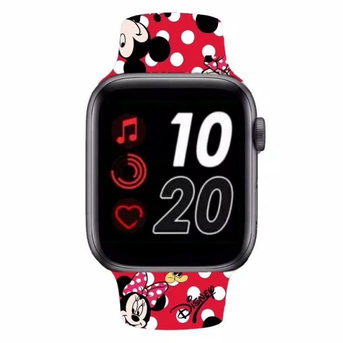 JAM TANGAN PINTAR SMARTWATCH T500 MICKEY MOUSE STRAP LIMITED SERIES ---NEW READY---