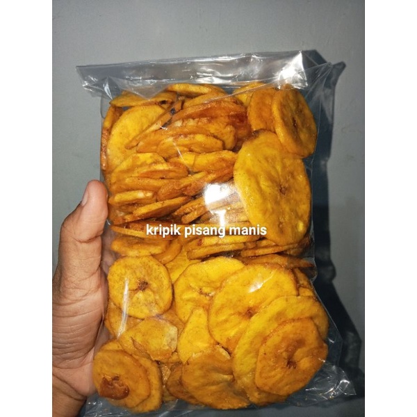 

KERIPIK PISANG KOIN MANIS 250GR 500GR JAJAN KILOAN SNACK KILOAN MURAH ENAK