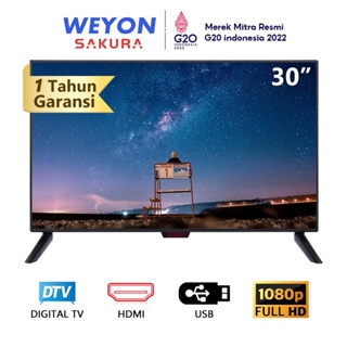 Weyon Sakura TV LED 30 inch tv led Digital 21/22/24/25/27/30 inch Televisi（S30A）