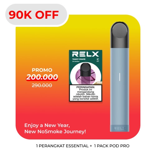 RELX Bundle Essential Steel Blue &amp; Pod