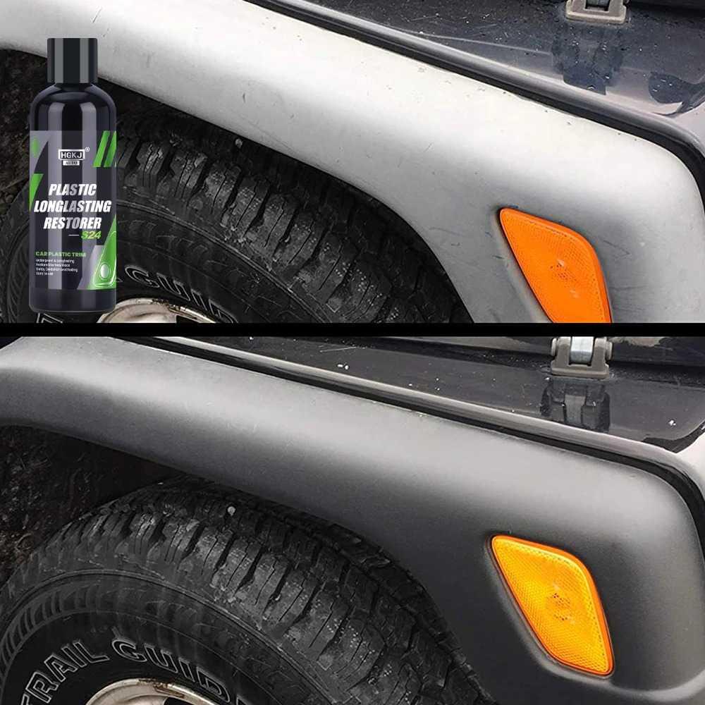 HGKJ Cairan Pembersih Plastik Mobil Plastic Restorer Coating 50 ml - HGKJ-S24 - Black