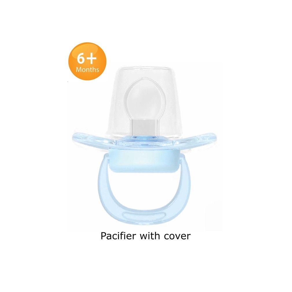 BABY SAFE NATURAL PACIFIER WITH COVER / PC03S (0M+) &amp; PC04M (6M+)  SINGLE PACIFIER / SINGLE EMPENG BAYI ISI 1 Terlaris