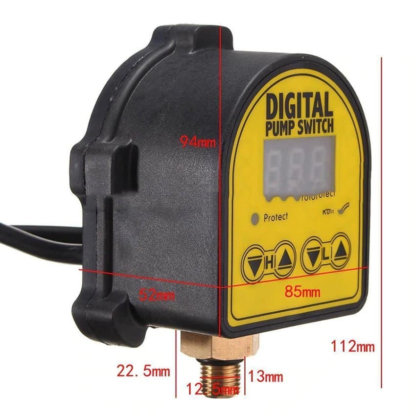 Digital Switch Controller Automatic Pressure Switch Water Pump 10A