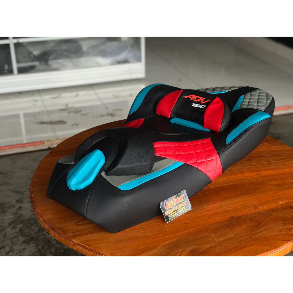JOK HONDA ADV 150 ADV 150 CUSTOM MODEL COBRA KULIT MBTECH-JOK ADV 150 CUSTOM-CUSTOM JOK ADV 150-CUST