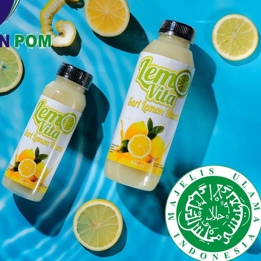 

♠ PAKET 1 Liter Lemovita Fresh Jus Lemon Halal ◊