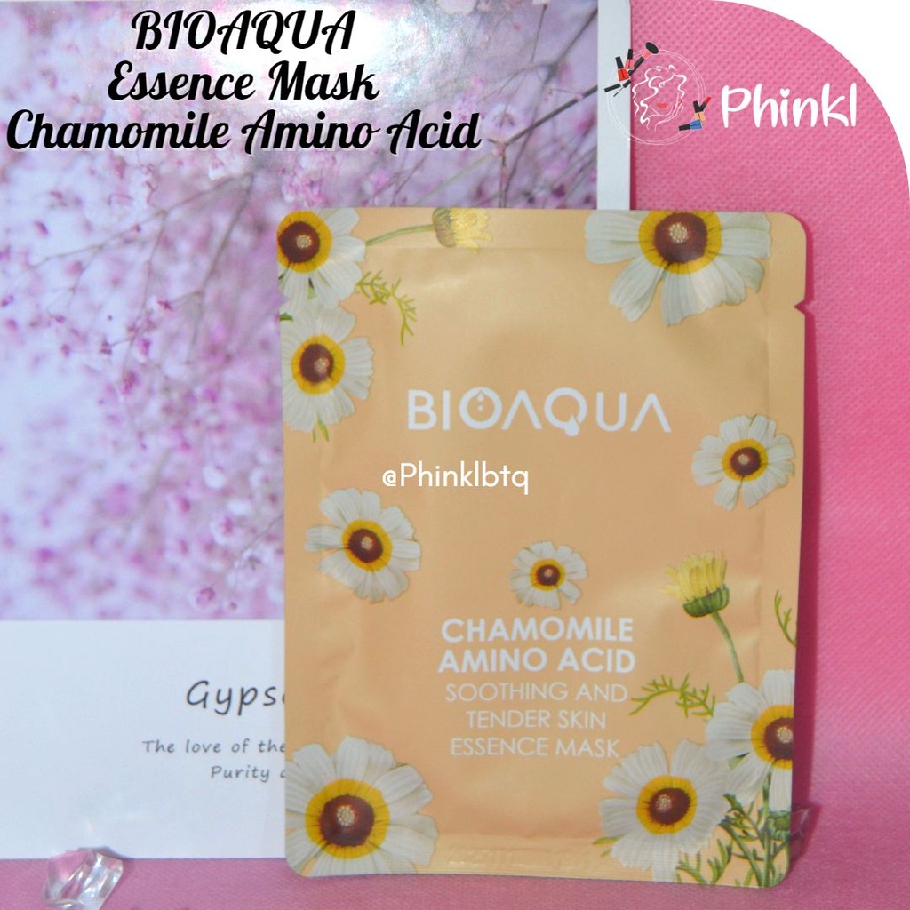 `ღ´ PHINKL `ღ´ PAKET Bioaqua Sheet mask masker lembut wajah lengkap 12 varian esence banyak lembab moist