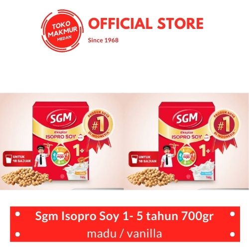 

SGM SOYA ISOPRO SOY 1 - 5 TAHUN 700GR