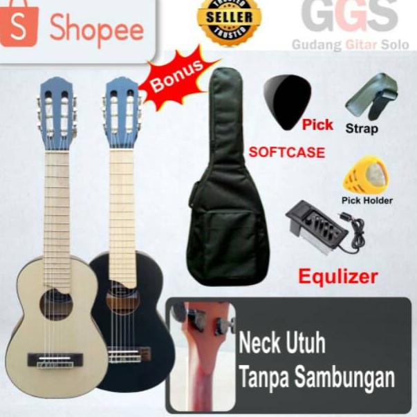 HOT SALE gitarlele elektrik /guitalele elektrik /gitar mini /ukulele senar 6/gitar kecil elektrik 75
