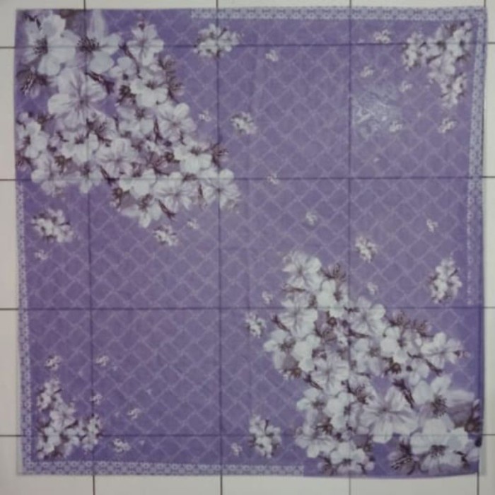 TERLENGKAP LAFA LILAC JILBAB VOAL PREMIUM HIJAB HIJAB SEGI EMPAT VOAL MOTIF PREMI