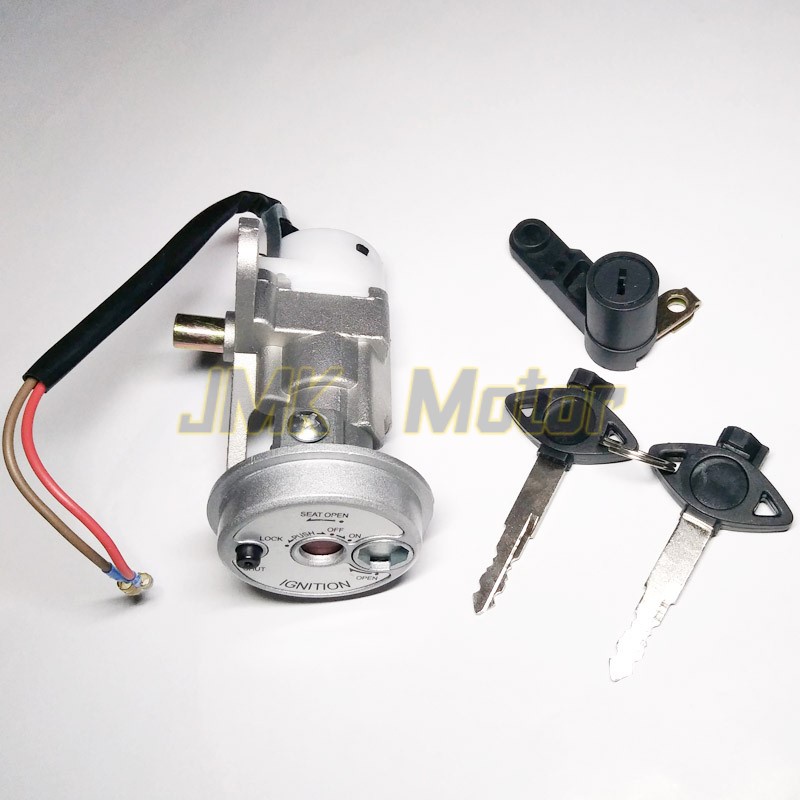 Kunci Kontak Assy Jupiter MX New Set Lengkap Kunci Stang Motor Kunci Jok Yamaha Jupiter MX New HMD