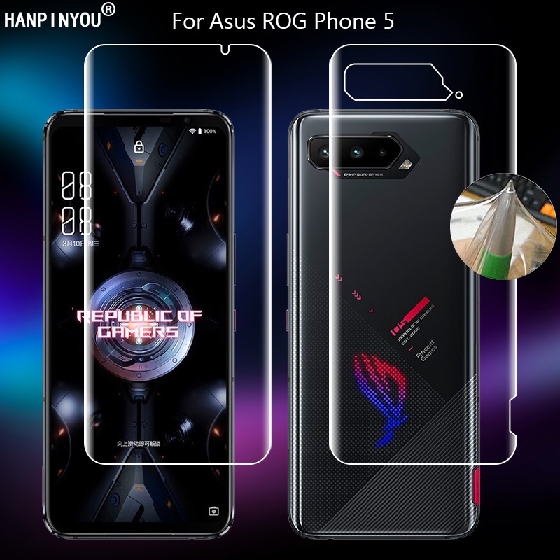 Anti Gores Asus Rog 5 5S Hydrogel Film Screen Guard Layar Handphone