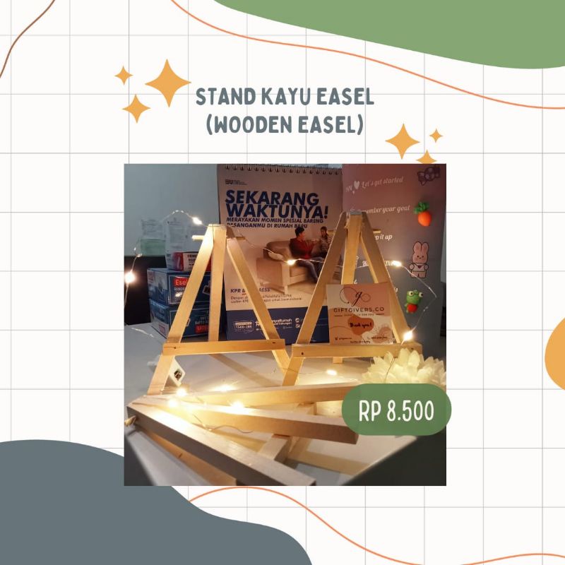 

STAND EASEL / STAND MEJA